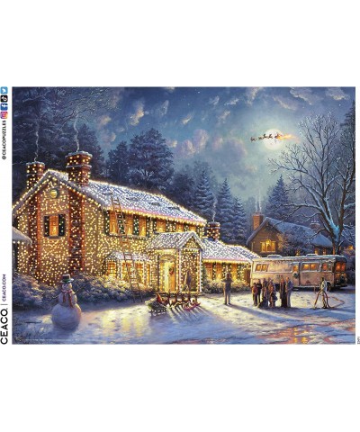 Thomas Kinkade - Holiday Movies - National Lampoons Xmas Vacation - 300 Piece Jigsaw Puzzle $25.66 Jigsaw Puzzles