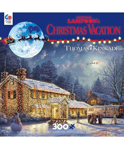 Thomas Kinkade - Holiday Movies - National Lampoons Xmas Vacation - 300 Piece Jigsaw Puzzle $25.66 Jigsaw Puzzles