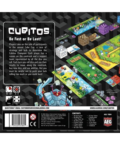 Cubitos Board Game Award Winning Dice Racing Game Which of Your Wacky Characters Will Win Ages 14+ 2-4 Players 30-45 Min $81....