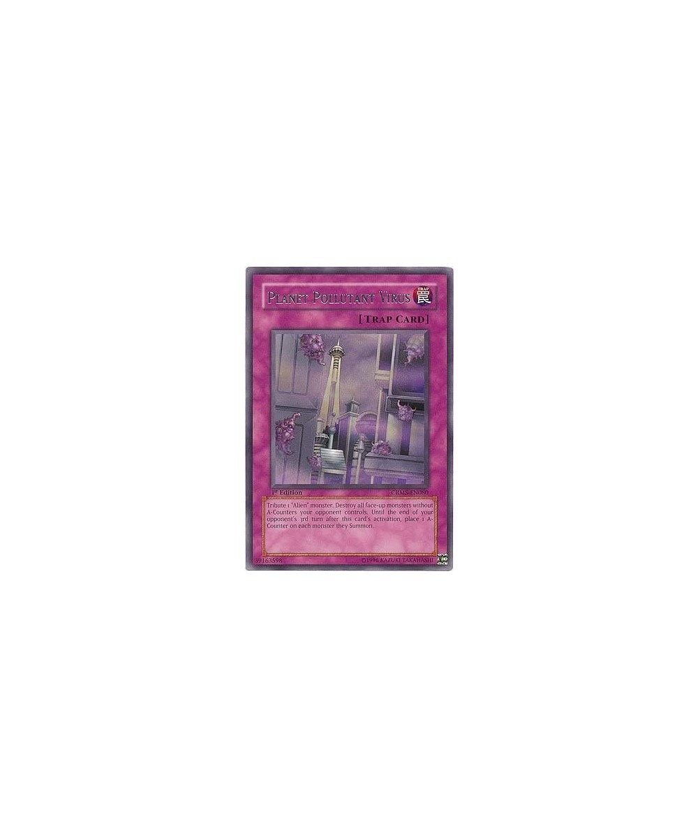 Planet Pollutant Virus (CRMS-EN080) - Crimson Crisis - 1st Edition - Rare $13.32 Card Games