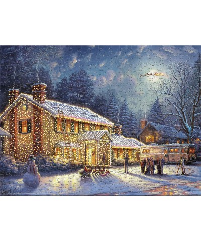 Thomas Kinkade - Holiday Movies - National Lampoons Xmas Vacation - 300 Piece Jigsaw Puzzle $25.66 Jigsaw Puzzles