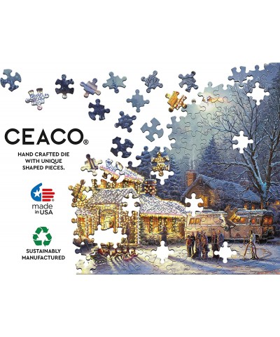 Thomas Kinkade - Holiday Movies - National Lampoons Xmas Vacation - 300 Piece Jigsaw Puzzle $25.66 Jigsaw Puzzles