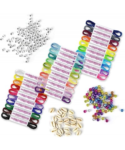 Choose Friendship My Friendship Bracelet Maker Ultimate Expansion Pack 120 Pre-cut Threads and 225 Beads Makes 24-48 Bracelet...