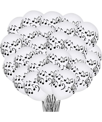 30 Pcs Music Notes Balloons Music Party Decoration Balloons 12 Inches Latex Balloon for Musical Theme Birthday Party Decorati...