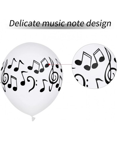 30 Pcs Music Notes Balloons Music Party Decoration Balloons 12 Inches Latex Balloon for Musical Theme Birthday Party Decorati...