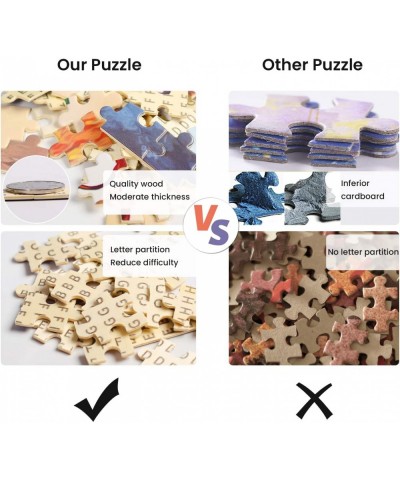 1000 Pieces Jigsaw Puzzle for Adults.Cute Puppy and Rugby Puzzles. Entertainment Wooden Puzzle Toy. Artwork Collectibles Mode...