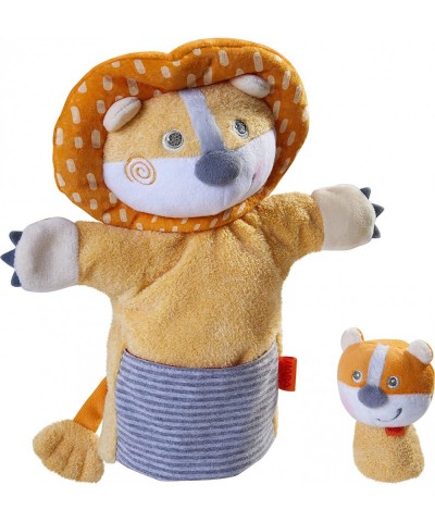 Lion Hand Puppet Lion with Baby Cub Finger Puppet $43.81 Hand Puppets