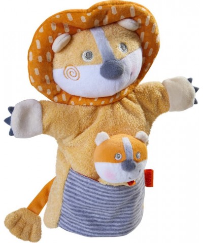 Lion Hand Puppet Lion with Baby Cub Finger Puppet $43.81 Hand Puppets