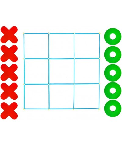 Jumbo Tic Tac Toe Game Set Large Indoor Outdoor Games Backyard Games for Kids and Adults Outdoor Play Yard Games with Carry B...