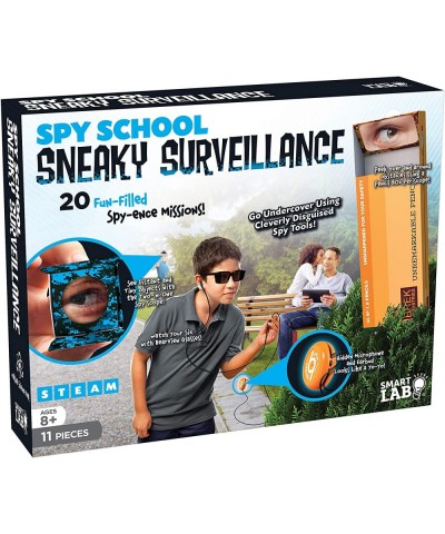 Toys Spy School Sneaky Surveillance with 20 Fun-Filled Spy-ence Missions $29.04 Educational Science Kits