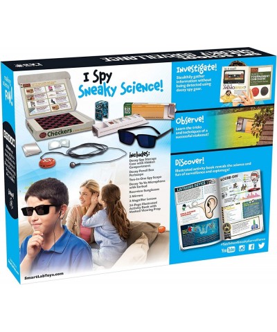 Toys Spy School Sneaky Surveillance with 20 Fun-Filled Spy-ence Missions $29.04 Educational Science Kits