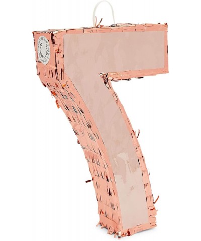 Rose Gold Pinata for 7th Birthday Party Number 7 (Small) $31.44 Piñatas