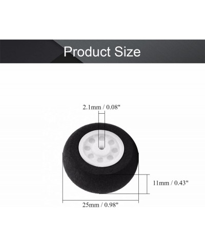 RC Airplane Wheels 0.98" 1Pcs Foam Wheel Replacement for DIY RC Model Plane Aircraft $14.81 Remote & App Controlled Vehicles