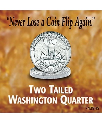 Washington Quarter Two Sides Tails $25.99 Gags & Practical Joke Toys