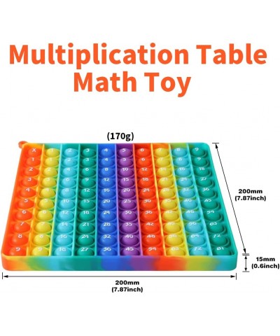 Multiplication Chart Math Toys for Kids Multiplication Machine Toy Stress Relieving Pop Fidget Game Toy Teachers to Create Ki...