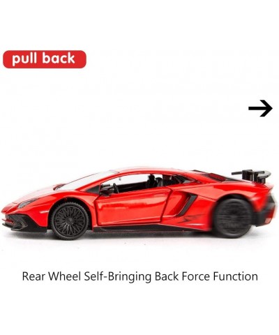 1/36 Scale Aventador LP700-4 Casting Car Model Zinc Alloy Toy Car for Kids Pull Back Vehicles Toy Car for Toddlers Kids Boys ...