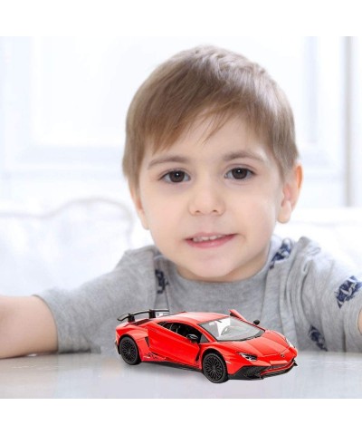 1/36 Scale Aventador LP700-4 Casting Car Model Zinc Alloy Toy Car for Kids Pull Back Vehicles Toy Car for Toddlers Kids Boys ...