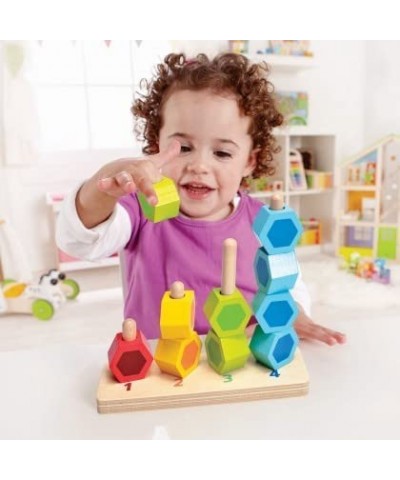 Counting Stacker Toddler Wooden Stacking Block Set $40.06 Early Development & Activity Toys