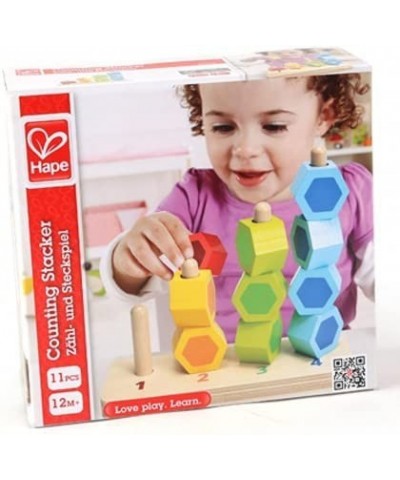 Counting Stacker Toddler Wooden Stacking Block Set $40.06 Early Development & Activity Toys