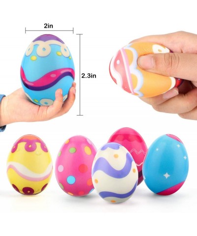 24 Packs Easter Basket Stuffers Squishy Toys Slow Rising Squishy Easter Eggs Party Favor Gifts for Easter $43.01 Miniature No...