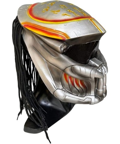 Predator Mask Cosplay Alien vs. Predator Replica Helmet Dreads Soldiers Halloween Prop Latex $58.39 Kids' Dress-Up Accessories