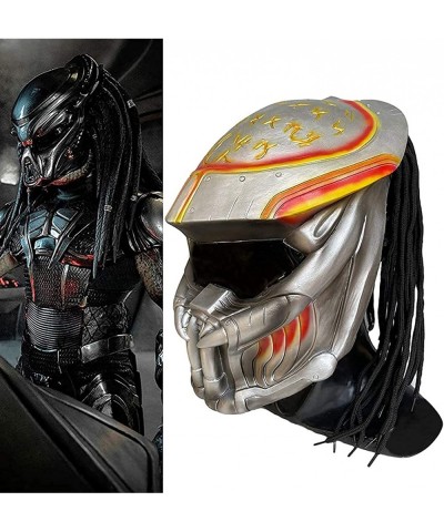 Predator Mask Cosplay Alien vs. Predator Replica Helmet Dreads Soldiers Halloween Prop Latex $58.39 Kids' Dress-Up Accessories