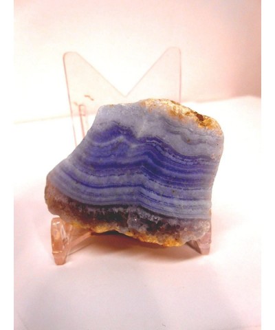 Rock Tumbler Gem Refill Kit - Namibia Africa Blue Lace Agate Rough Bold Banding 4 oz $41.00 Kids' Rock Tumblers