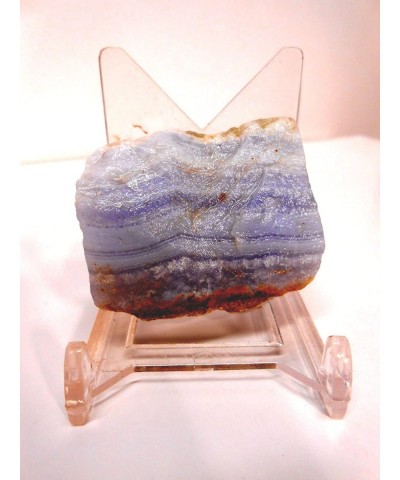 Rock Tumbler Gem Refill Kit - Namibia Africa Blue Lace Agate Rough Bold Banding 4 oz $41.00 Kids' Rock Tumblers