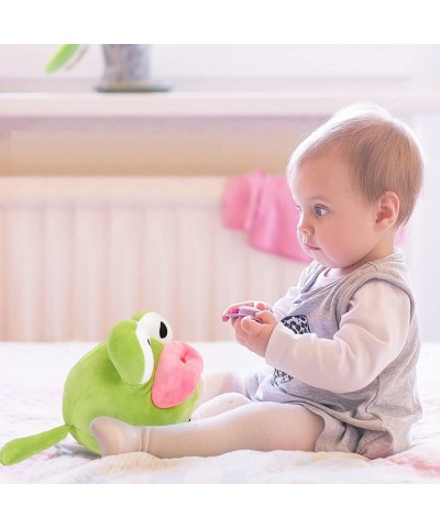 Soft Frog Plush Stuffed Animal Funny Frog Snuggly Hugging Pillow Frog Cute Plushie Adorable Plush Frog Toy Gift for Kids Chil...