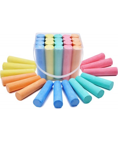 60 PCS Jumbo Washable Bulk Chalk Non-Toxic Sidewalk Chalks Set for Art Play Painting on Chalkboard and Outdoor Playground $27...