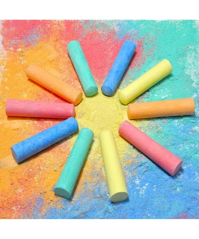 60 PCS Jumbo Washable Bulk Chalk Non-Toxic Sidewalk Chalks Set for Art Play Painting on Chalkboard and Outdoor Playground $27...