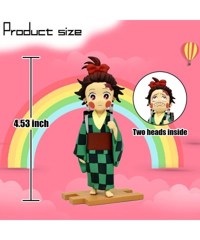 DS Figure Kamado Tanjirou Action Figure Tanjiro Statue Collection Figurine Birthday Gifts PVC 4.33 Inches $16.72 Action Figures