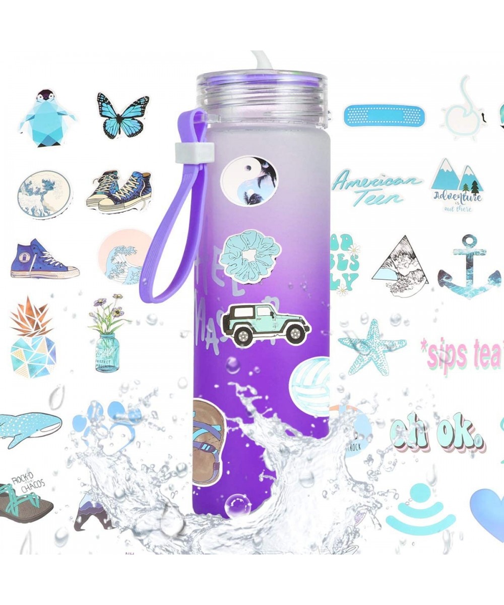 Stickers for Kids 50 pcs Cute Waterproof Cool Vinyl Skateboard Stickers Water Bottle Stickers Packs for Teens Teen Girls Kids...