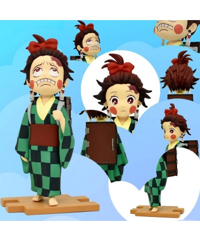 DS Figure Kamado Tanjirou Action Figure Tanjiro Statue Collection Figurine Birthday Gifts PVC 4.33 Inches $16.72 Action Figures