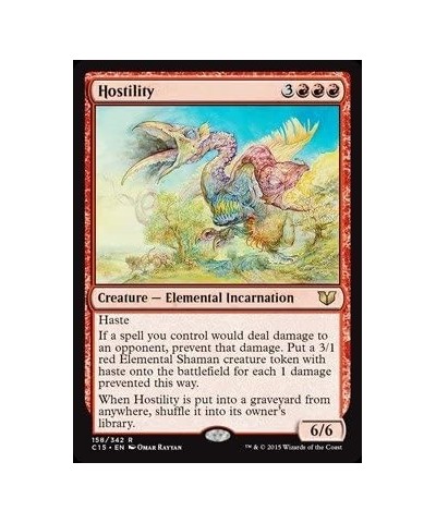 Hostility (158/342) - Commander 2015 $11.41 Card Games