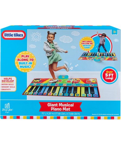 First Act Little Tikes Giant Musical Piano Mat - 70-Inch 24 Keys Make Real Music - Record Playback Volume Control - Musical I...