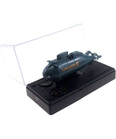 Mini RC Nuclear Submarine Toy Remote Control Boat Electric Dive Fish Water Tank Kids Gifts (Blue) $47.81 Remote & App Control...