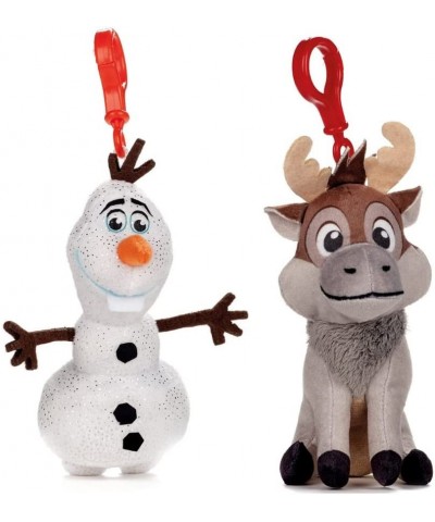 Frozen II Gift-Quality Soft Plush Toy Keyclip 5-Inch Pack of 2 - Sven & Olaf 5 inches $30.07 Plush Figure Toys