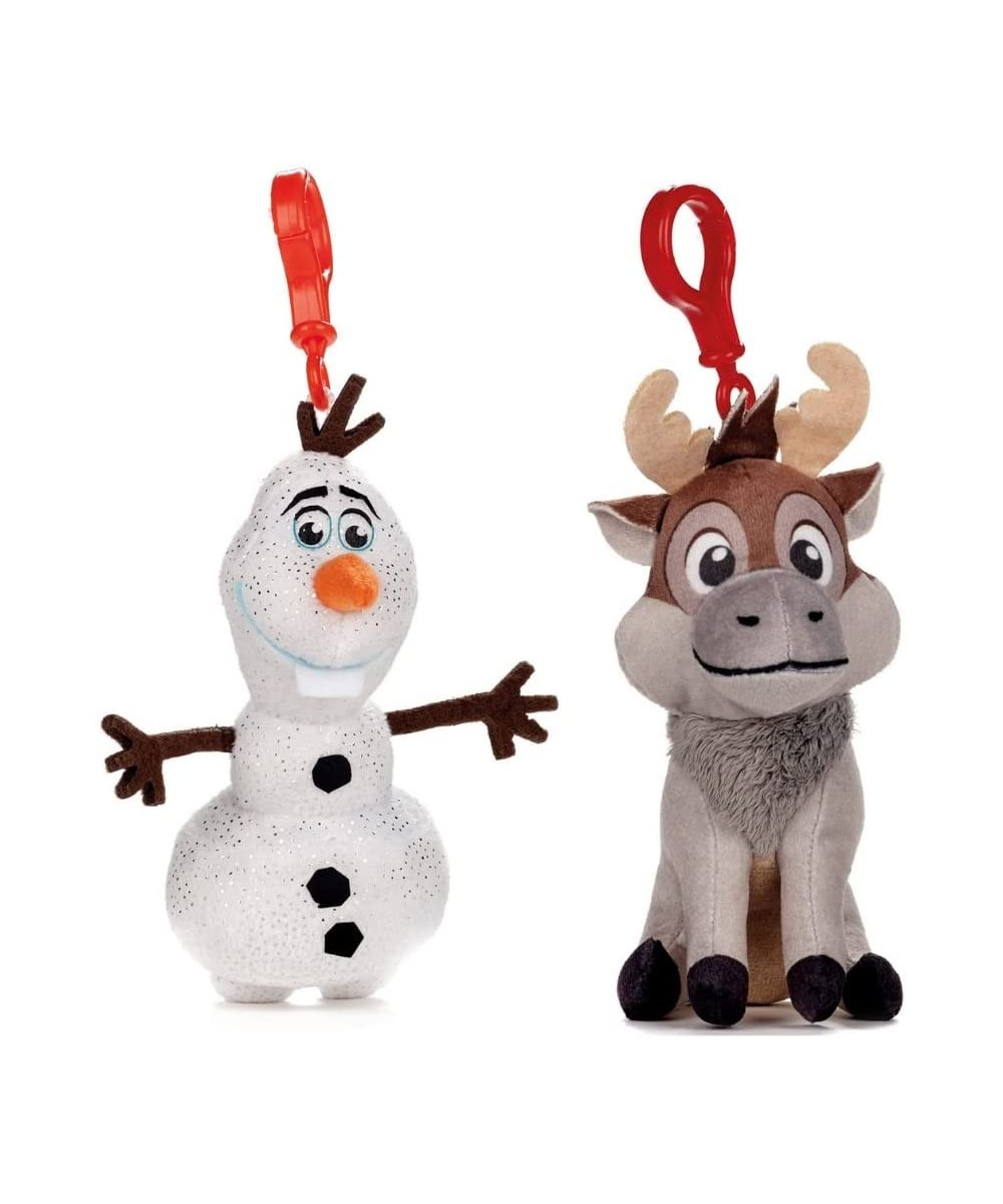 Frozen II Gift-Quality Soft Plush Toy Keyclip 5-Inch Pack of 2 - Sven & Olaf 5 inches $30.07 Plush Figure Toys