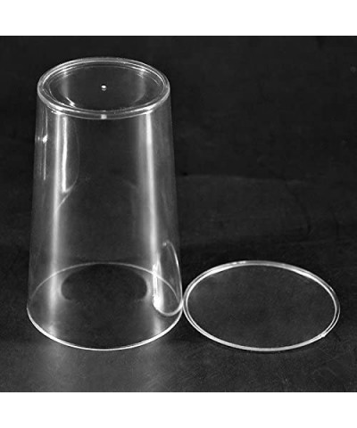 Hydrostatic Glass Hunging Water in The Cup Magic Tricks with Instruction Stage Close Up Gimmick Props Comedy Liquid Remains i...