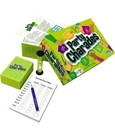 Party Charades Game – Contains 550 charades – Great Family Game for 2 or More Players Ages 10 and up $25.09 Board Games