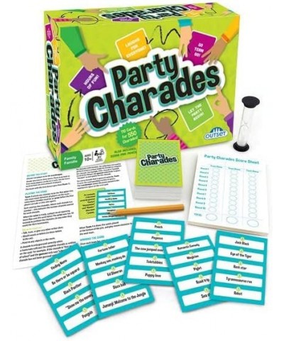 Party Charades Game – Contains 550 charades – Great Family Game for 2 or More Players Ages 10 and up $25.09 Board Games