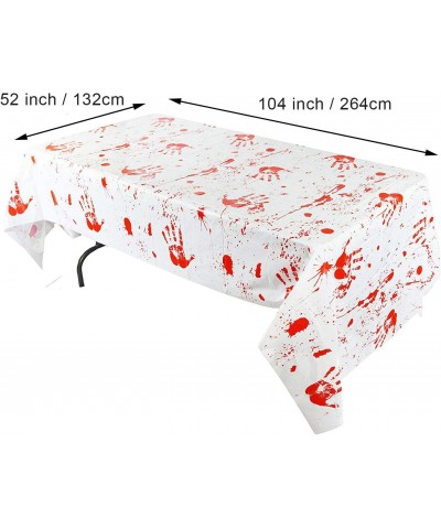 3PCS 104" x 52" Bloody Zombie Tablecover Tablecloth Halloween Party Supplies Decoration $16.10 Kids' Party Tablecovers