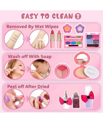 Kids Makeup Kit for Girl Real Washable Girl Makeup Kit for Kids Makeup Kit for Little Girl Toys Toddler Girl Children Make up...