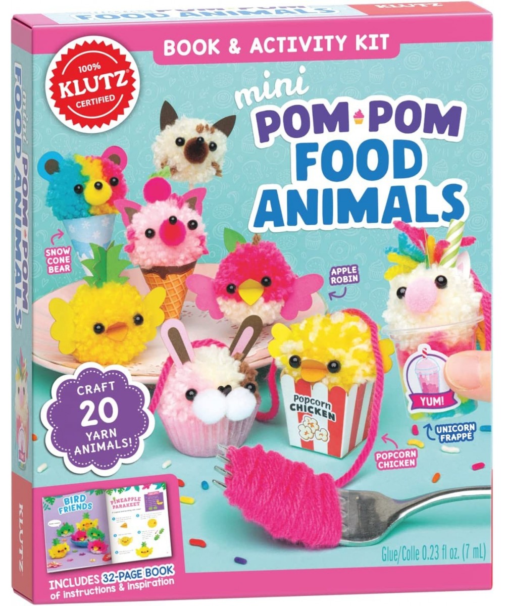 Mini Pom-Pom Food Animals Craft Kit $31.51 Craft Kits