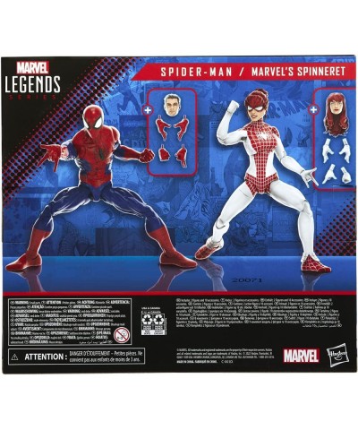 Marvel Legends Series 6-inch and Marvel’s Spinneret Action Figure 2-Pack Includes 10 Accessories $84.53 Action Figures