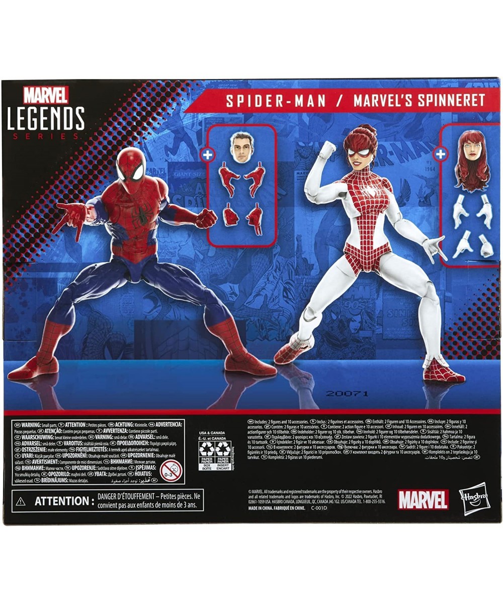 Marvel Legends Series 6-inch and Marvel’s Spinneret Action Figure 2-Pack Includes 10 Accessories $84.53 Action Figures