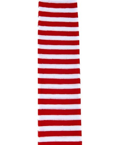 Christmas Leggings Red and White Stripped Great for Holiday Parties (Single) $14.99 Gags & Practical Joke Toys