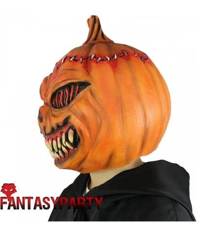 Deluxe Novelty Halloween Pumpkin Head Mask Creepy Scary Halloween Decorations $27.31 Kids' Dress-Up Accessories