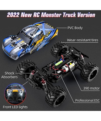 Rc Cars Rc Truck 1:16 Scale All Terrain RC Car 50 km/h High Speed 4WD Fast RC car adult rc car with 2.4GHz remote control 4X4...